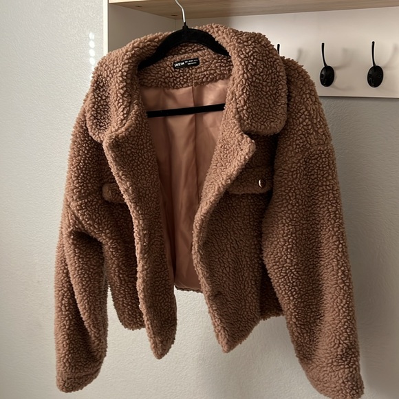 Cute winter coat from SHEIN with gold buttons.  Only worn a few times. - Picture 4 of 4